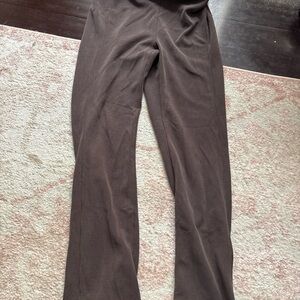 lululemon athletica Ribbed Wide-Leg Pants in Brown